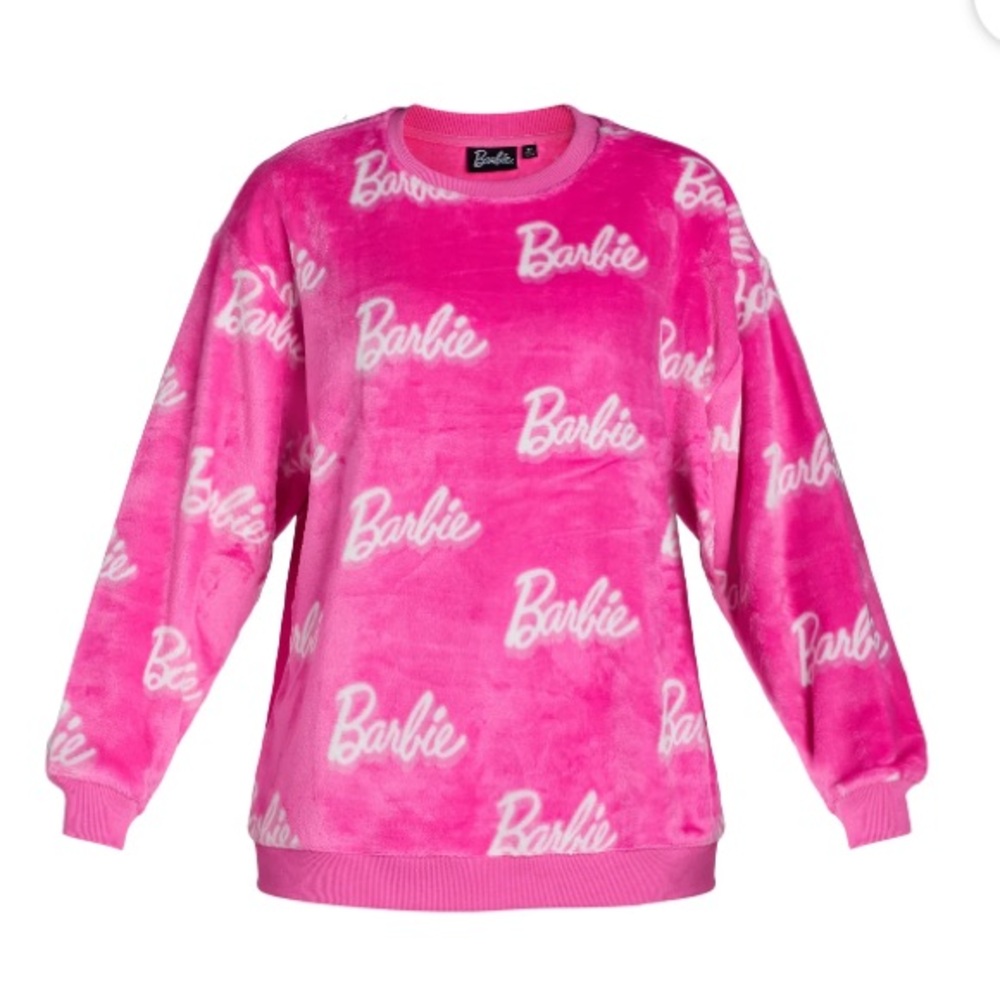 Barbie Women's Plush Sweatshirt